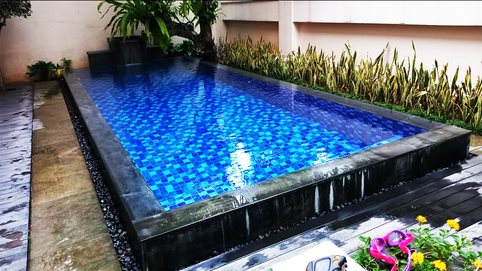 Swimming Pool with turquoise waters